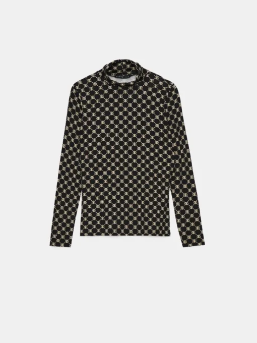 Blusen, Hemden>MOHITO Shirt mit hohem Viskoseanteil Schwarz