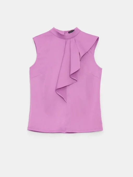 Blusen, Hemden>MOHITO Shirt mit hohem Viskoseanteil Violett