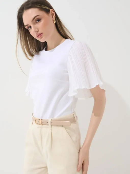 Blusen, Hemden>MOHITO Shirt mit Kurzen Ärmeln Weiu00df
