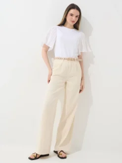 Blusen, Hemden></noscript>MOHITO Shirt mit Kurzen Ärmeln Weiu00df