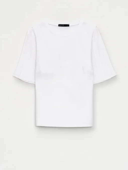 Blusen, Hemden>MOHITO Shirt mit Kurzen Ärmeln Weiu00df