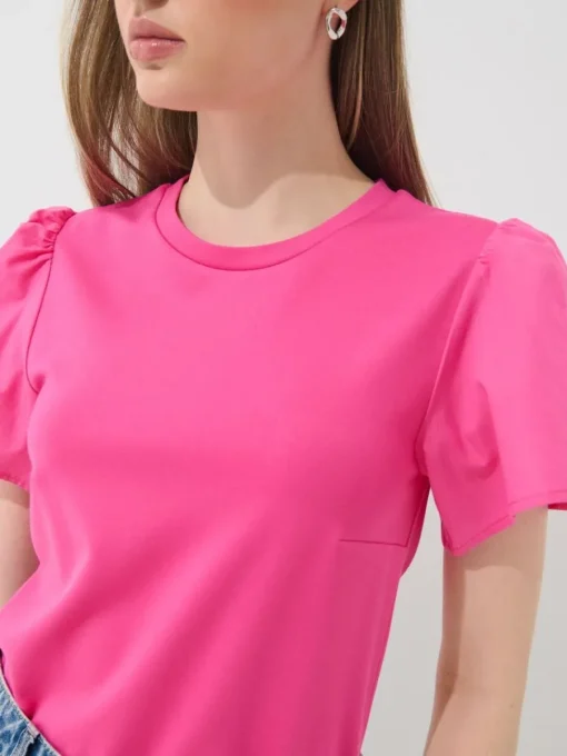 Blusen, Hemden>MOHITO Shirt mit Kurzen Ärmeln Pink