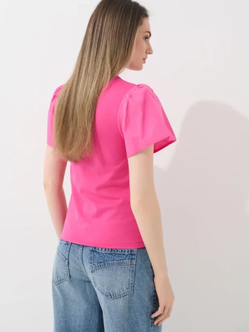 Blusen, Hemden>MOHITO Shirt mit Kurzen Ärmeln Pink
