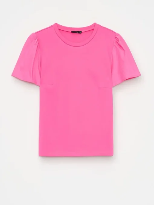 Blusen, Hemden>MOHITO Shirt mit Kurzen Ärmeln Pink