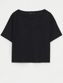 Am Häufigsten Ausgewählt|Blusen, Hemden></noscript>MOHITO Shirt mit Kurzen Ärmeln Schwarz