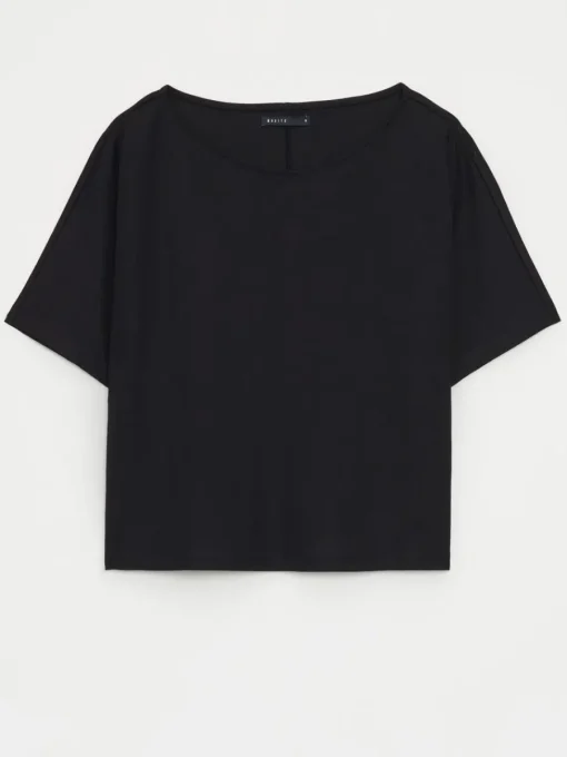 Am Häufigsten Ausgewählt|Blusen, Hemden>MOHITO Shirt mit Kurzen Ärmeln Schwarz