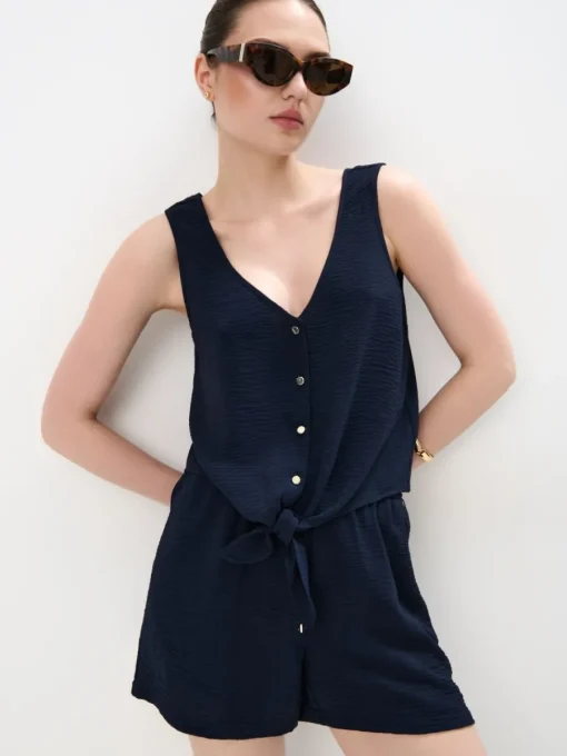 Shorts>MOHITO Shorts Navy
