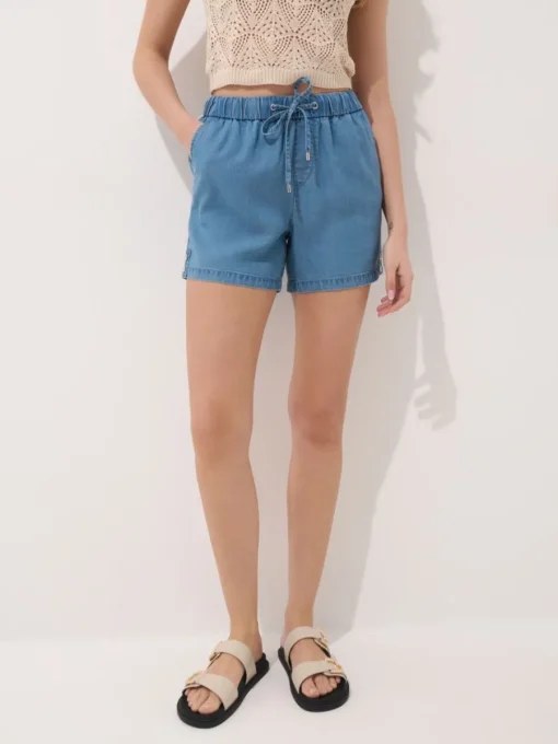 Shorts>MOHITO Shorts Blau