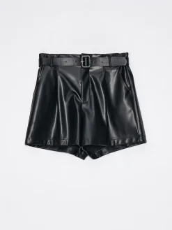 Shorts></noscript>MOHITO Shorts mit Gürtel Schwarz