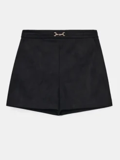 Shorts></noscript>MOHITO Shorts mit hoher Taille Schwarz