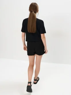 Shorts></noscript>MOHITO Shorts mit Schnürung in der Taille Schwarz