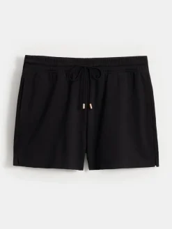 Shorts></noscript>MOHITO Shorts mit Schnürung in der Taille Schwarz