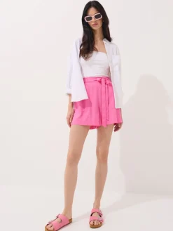 Shorts>MOHITO Shorts mit Viskose Pink