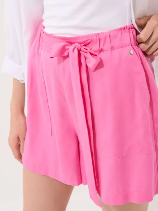 Shorts>MOHITO Shorts mit Viskose Pink