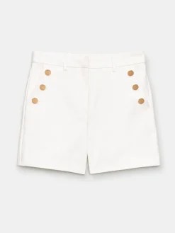 Shorts></noscript>MOHITO Shorts mit Zierknöpfen Creme