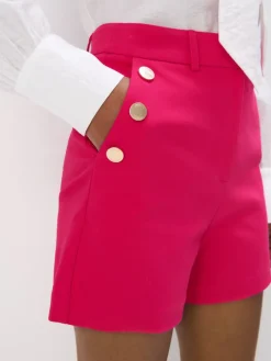 Shorts></noscript>MOHITO Shorts mit Zierknöpfen Pink
