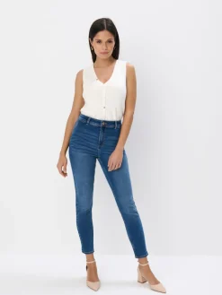Jeans></noscript>MOHITO Skinny-Jeans Blau