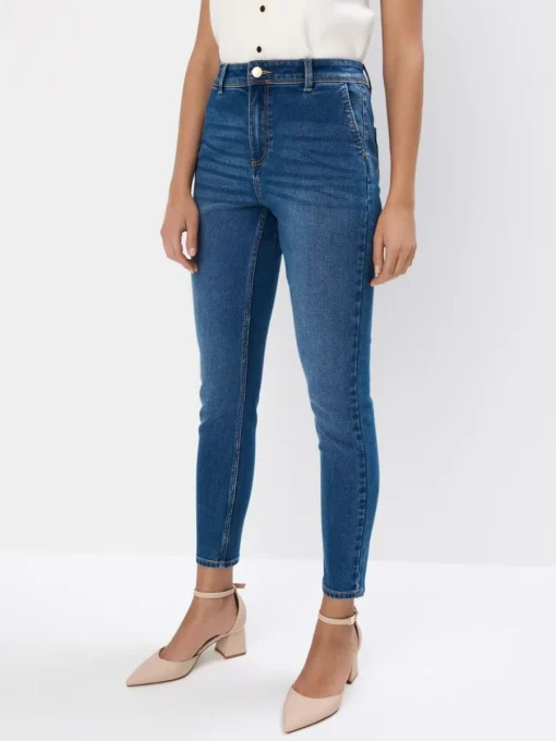 Jeans>MOHITO Skinny-Jeans Blau