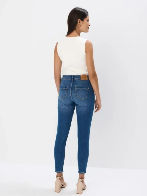 Jeans>MOHITO Skinny-Jeans Blau