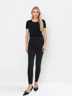 Jeans>MOHITO Skinny-Jeans Schwarz