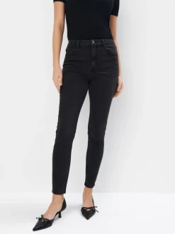 Jeans></noscript>MOHITO Skinny-Jeans Schwarz