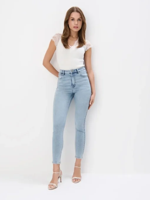 Jeans>MOHITO Skinny-Jeans Blau