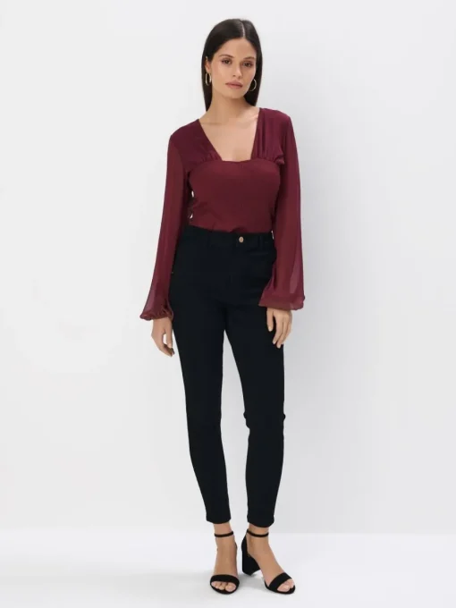 Jeans>MOHITO Skinny-Jeans Schwarz