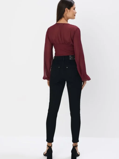 Jeans>MOHITO Skinny-Jeans Schwarz