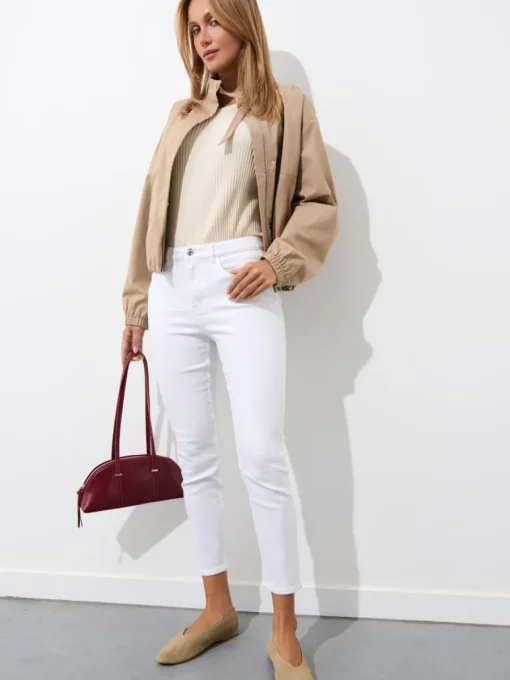 Jeans>MOHITO Skinny-Jeans PETITE Weiu00df