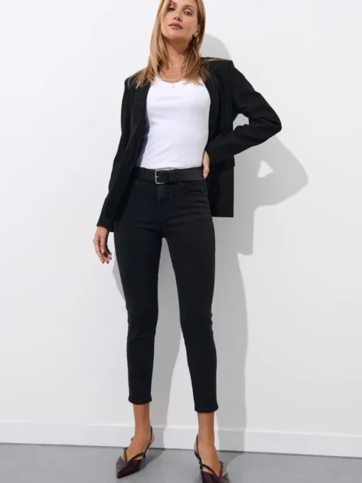 Jeans>MOHITO Skinny-Jeans PETITE Schwarz