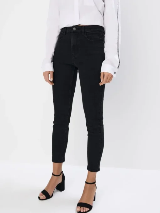 Jeans>MOHITO Skinny-Jeans PETITE Schwarz