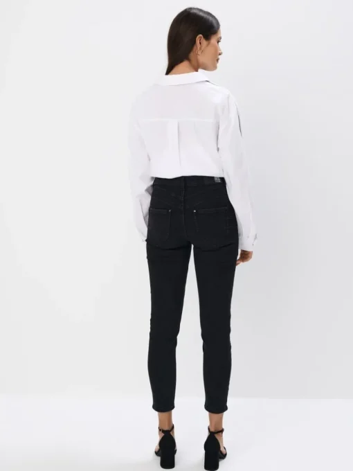 Jeans>MOHITO Skinny-Jeans PETITE Schwarz