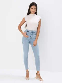 Jeans>MOHITO Skinny-Jeans PETITE Blau