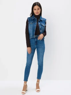 Jeans>MOHITO Skinny-Jeans PETITE Blau