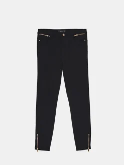Hosen>MOHITO Skinny-Jeans PETITE Schwarz