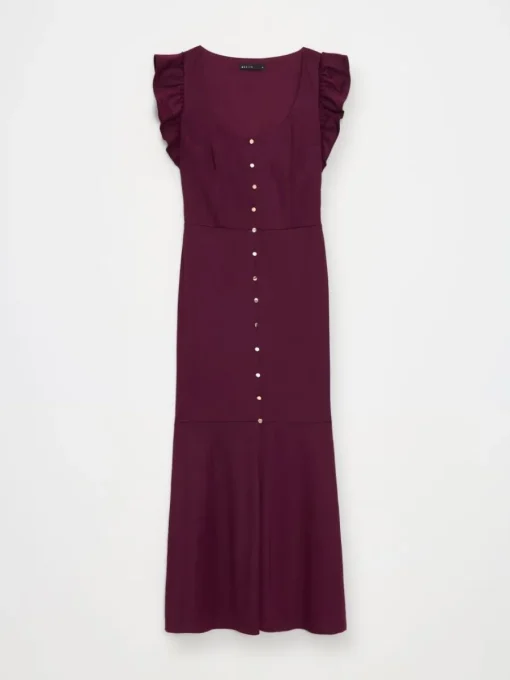 Bestsellers>MOHITO Sommerkleid Dunkelrot