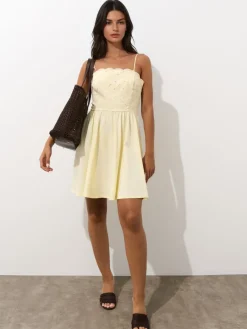 Bestsellers></noscript>MOHITO Sommer-Minikleid Hellgelb
