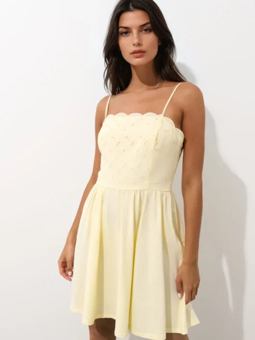 Bestsellers>MOHITO Sommer-Minikleid Hellgelb