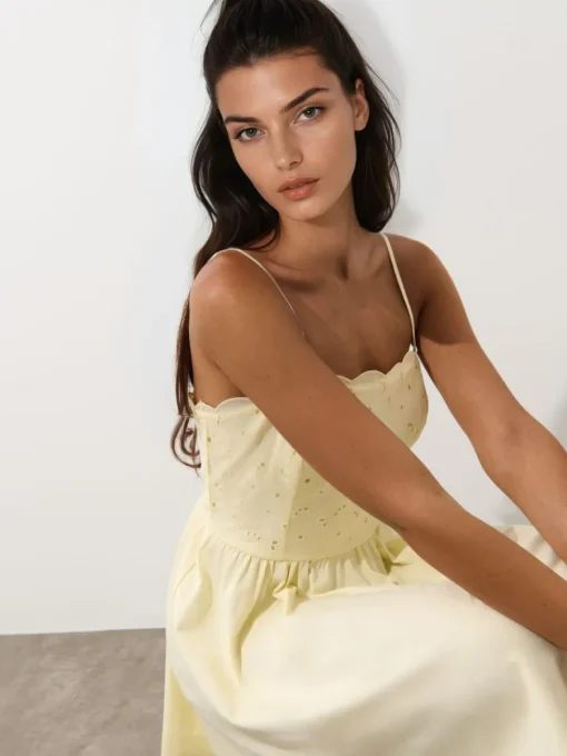 Bestsellers>MOHITO Sommer-Minikleid Hellgelb