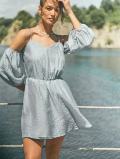 Kleider, Overalls|Entdecke Alles>MOHITO Sommer-Minikleid Blau