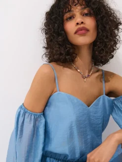 Kleider, Overalls|Entdecke Alles>MOHITO Sommer-Minikleid Blau