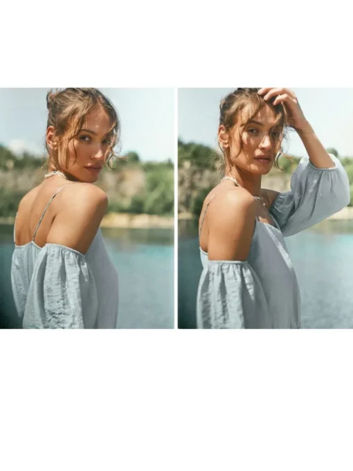Kleider, Overalls|Entdecke Alles>MOHITO Sommer-Minikleid Blau