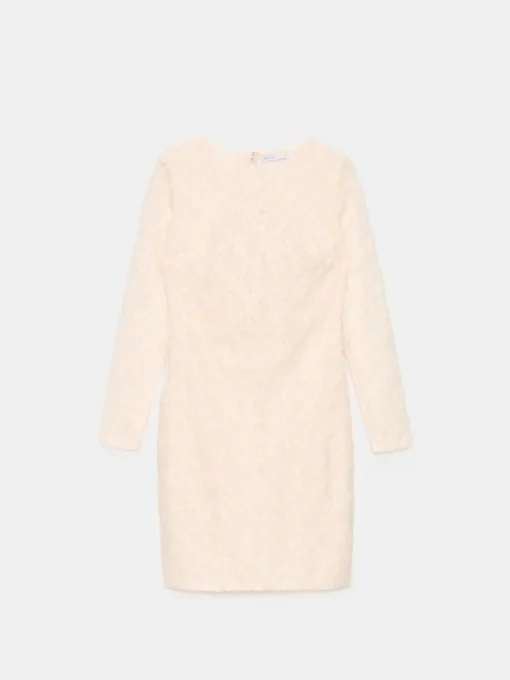 Kleider Für Hochzeitsgäste|Kleider, Overalls>MOHITO Spitzenkleid Mini Nude