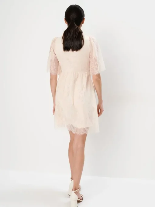 Kleider, Overalls|Entdecke Alles>MOHITO Spitzenkleid Mini Nude
