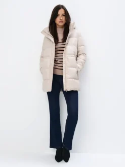 Jacken, Mäntel>MOHITO Steppjacke Creme