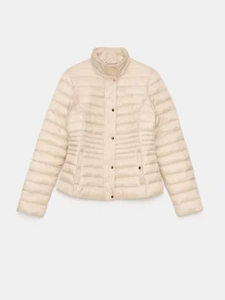 Jacken, Mäntel></noscript>MOHITO Steppjacke in Creme Nude