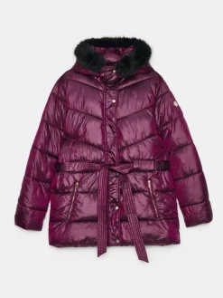Jacken, Mäntel></noscript>MOHITO Steppjacke mit Kapuze Dunkelrot