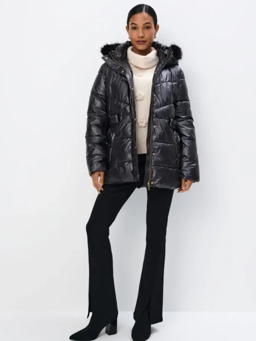 Jacken, Mäntel>MOHITO Steppjacke mit Kapuze Grau