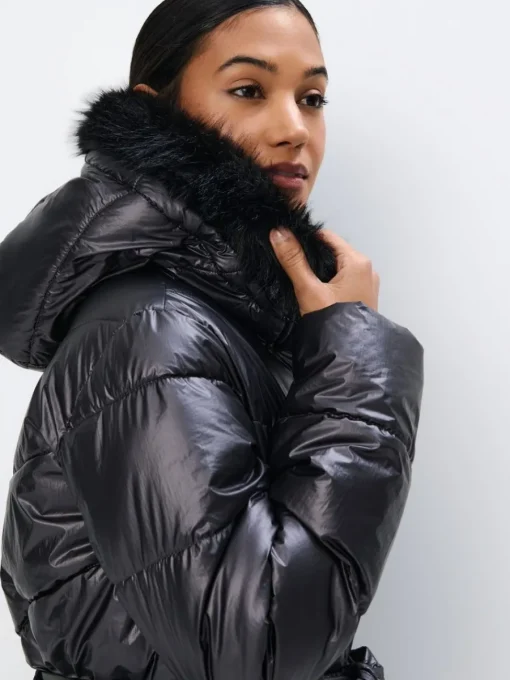 Jacken, Mäntel>MOHITO Steppjacke mit Kapuze Grau