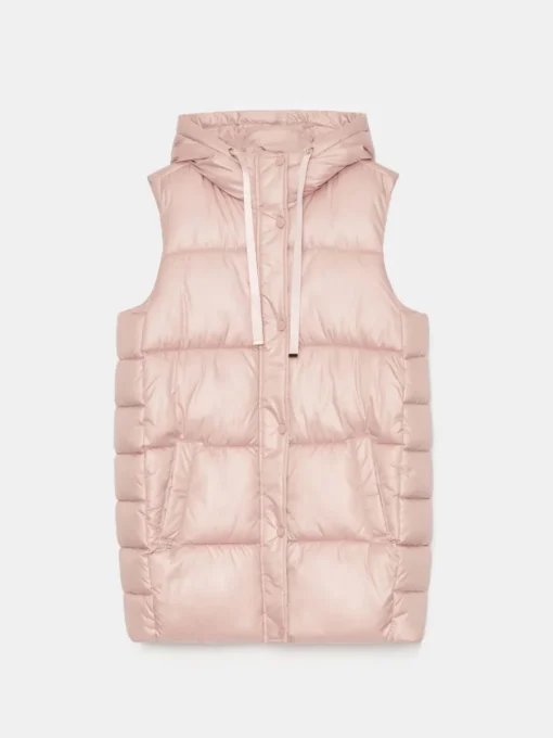 Jacken, Mäntel>MOHITO Steppweste Pink